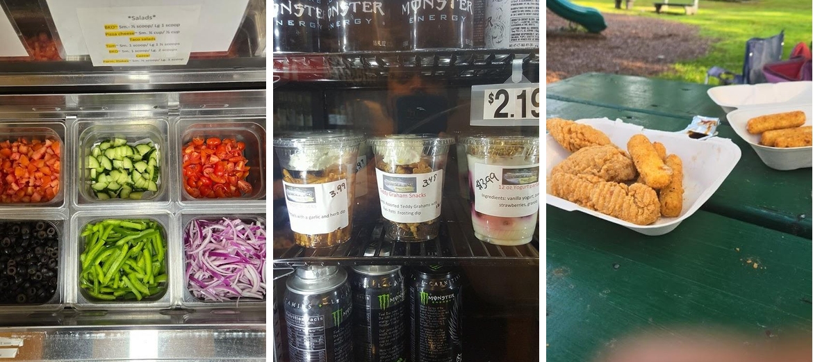 Shelly's Hometown Market Menu